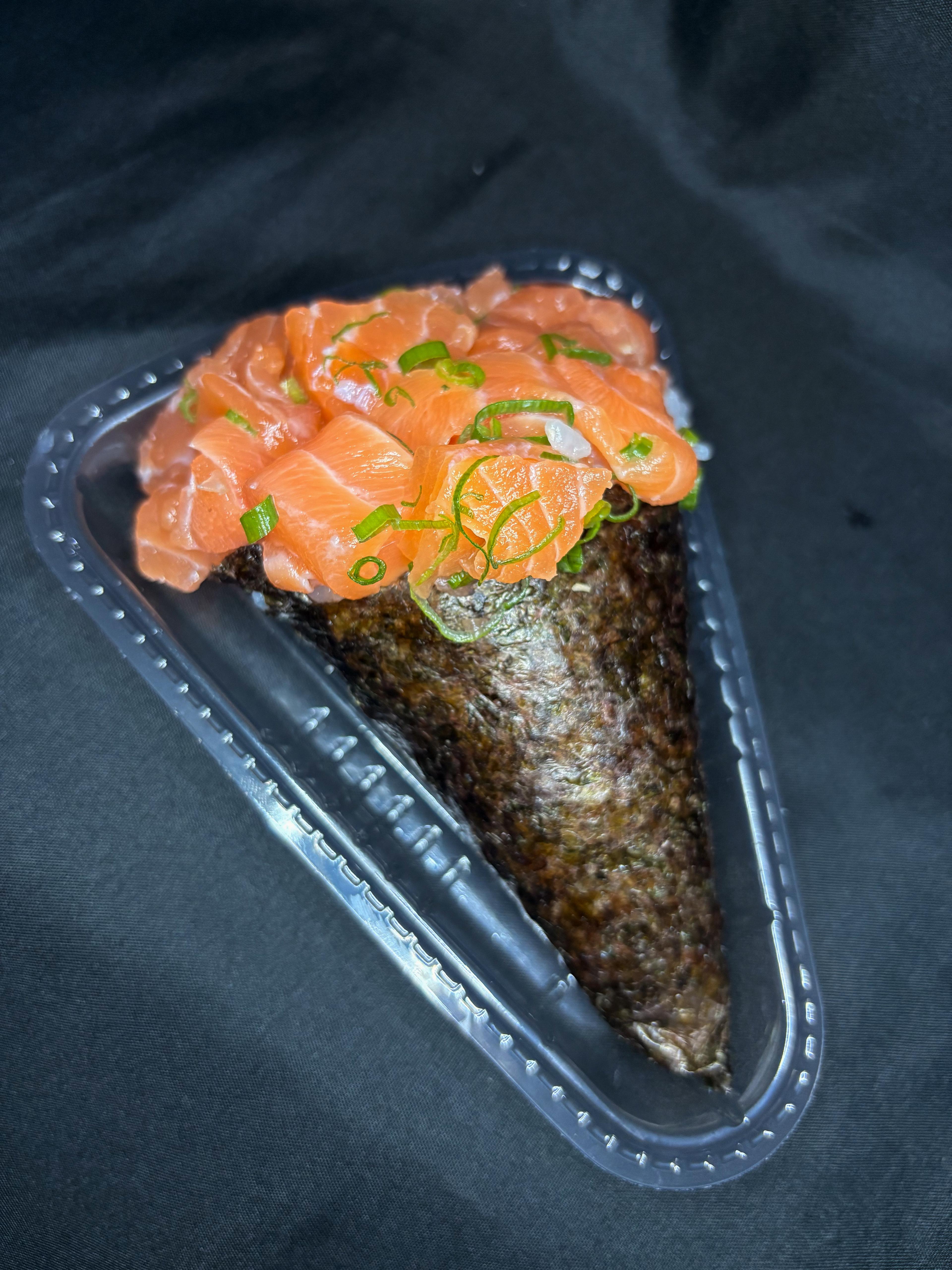 Temaki Salmão Simples c/ arroz