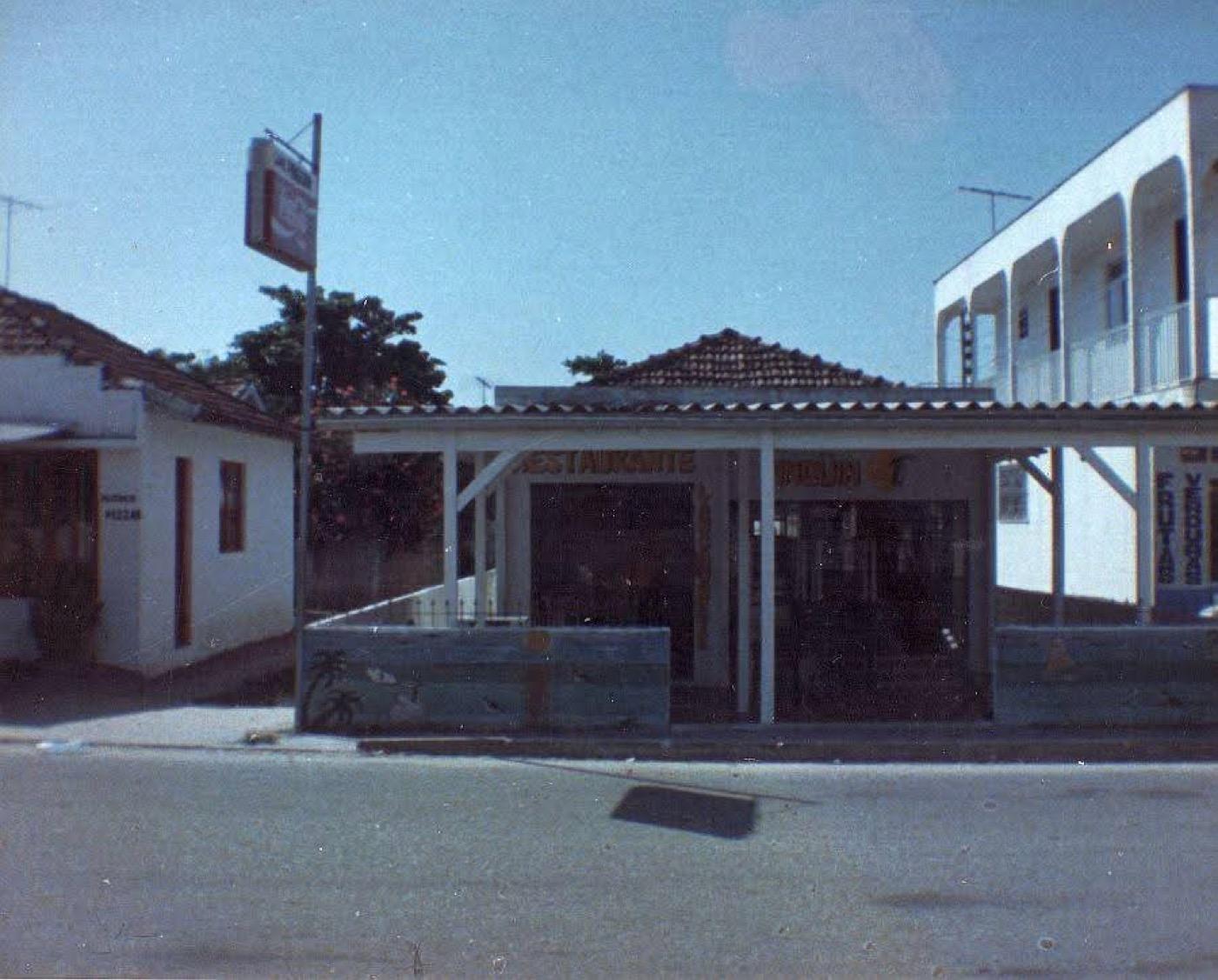 Fachada original do Pinguim, lá no começo