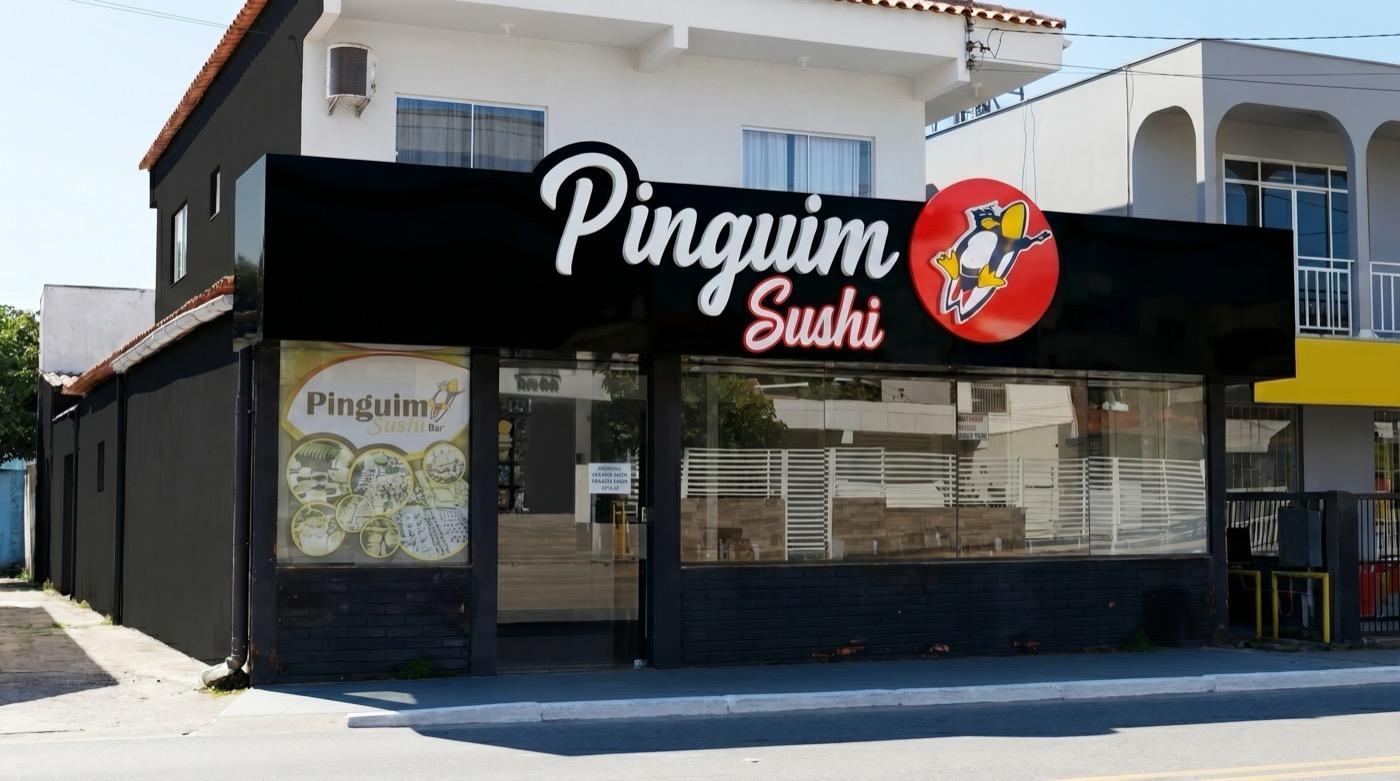 Fachada atual do Pinguim Sushi Bar